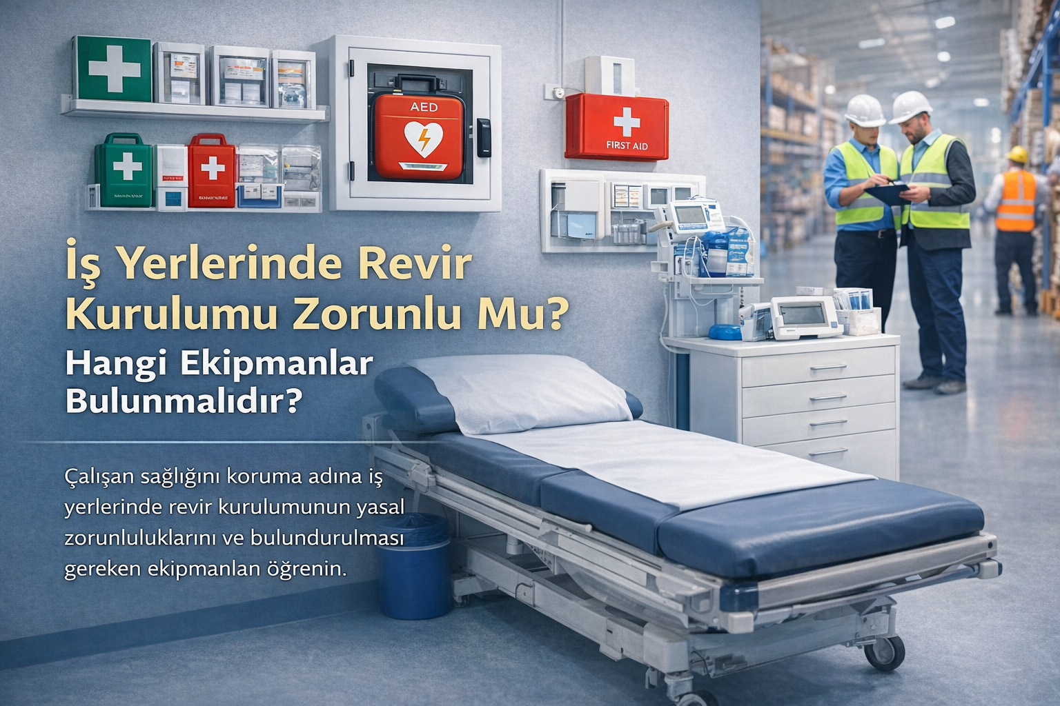 İş Yerlerinde Revir Kurulumu Zorunlu Mu? Hangi Ekipmanlar Bulunmalıdır?