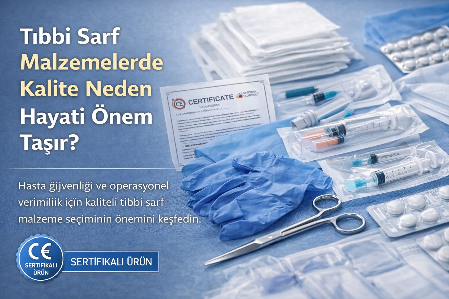 Tıbbi Sarf Malzemelerde Kalite Neden Hayati Önem Taşır?